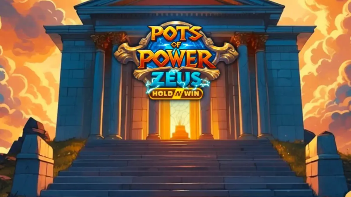 Pots of Power: Zeus slot machine interface with Greek mythology theme